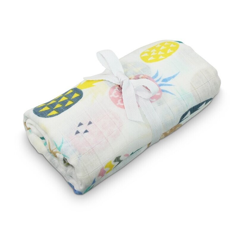 DLUX Baby Luna Muslin Wrap with bamboo cotton blend and free gift wrapping.