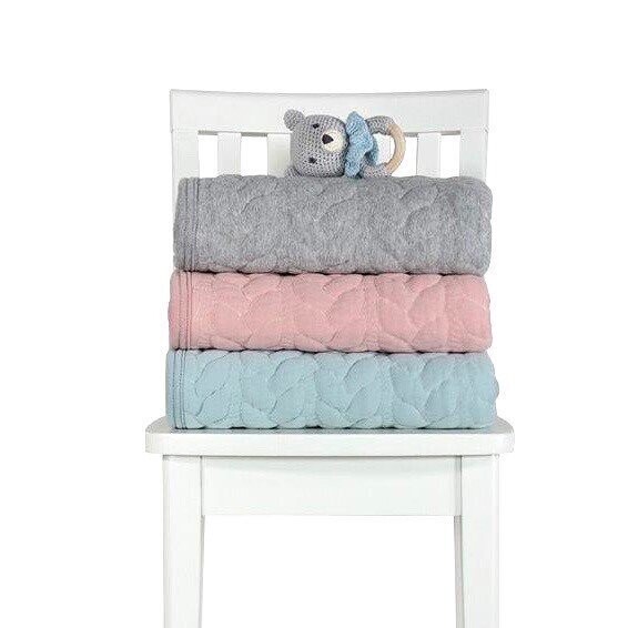 DLUX Baby Wheat Sheaf Quilted Stroller Blanket with quilted design and free gift wrapping.