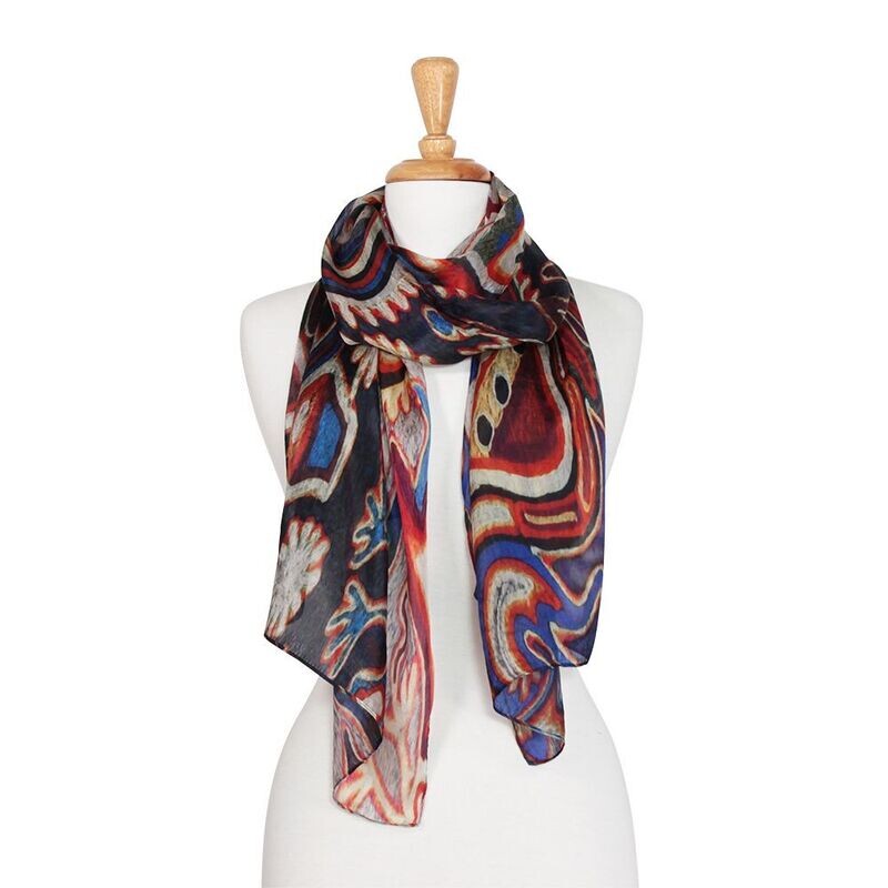 Milan Silk Scarf - one left!