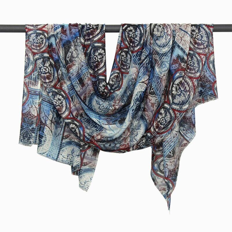 Versatile Empire Merino Wool Silk Wrap - last one! Versatile Empire Merino Wool Silk Wrap - last one!