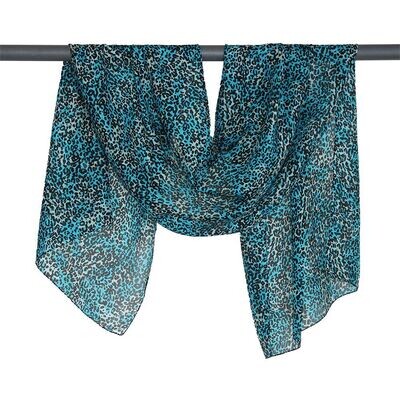 Leo Animal Hand Printed Pure Silk Scarf - last one! Leo Animal Hand Printed Pure Silk Scarf - last one!
