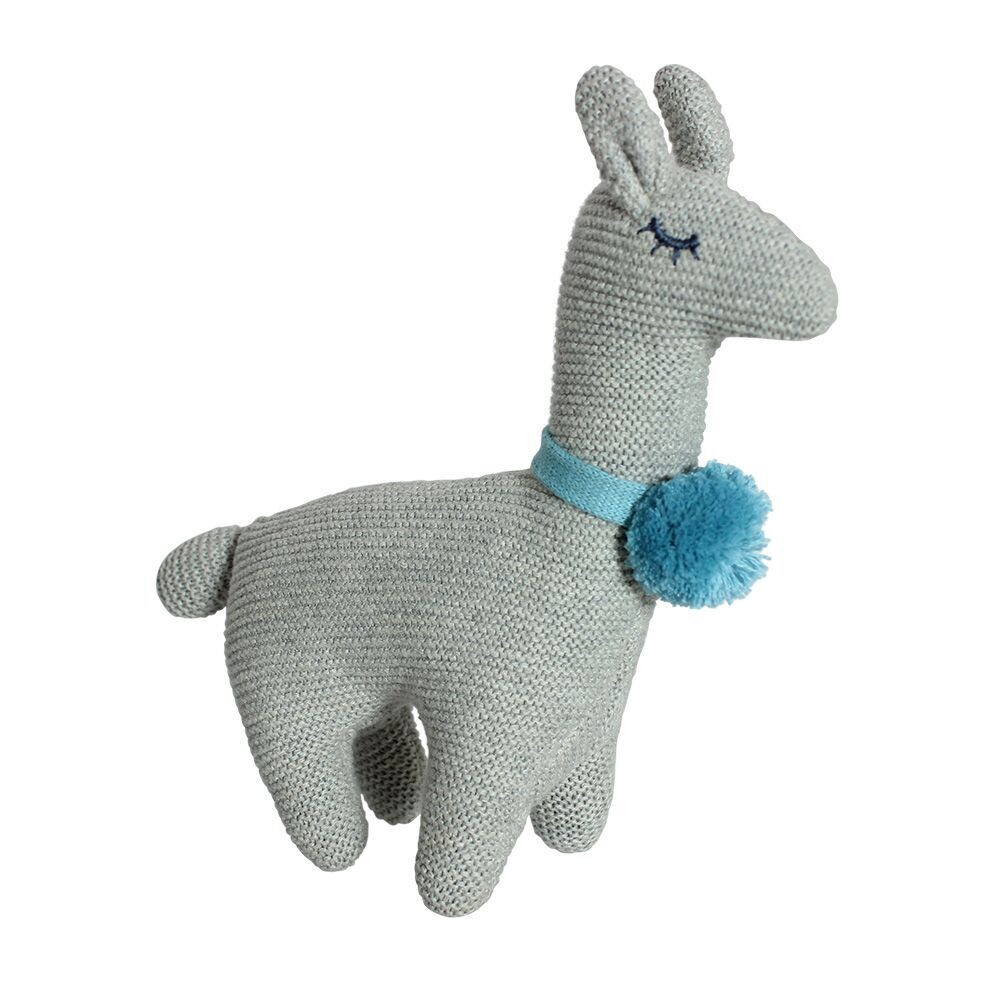 Llama rattle toy