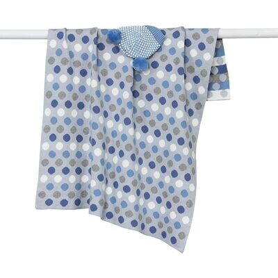 Bubble Spot Knitted Baby Blanket - Last one! Bubble Spot Knitted Baby Blanket - Last one!