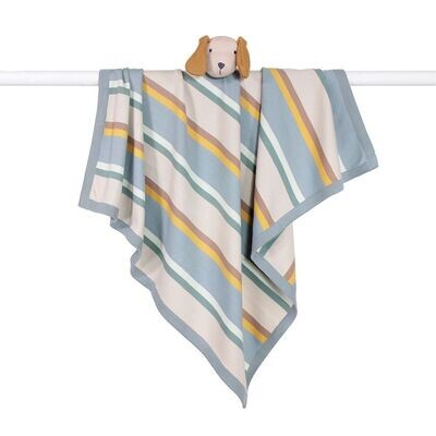 Alfie Contemporary Stripe Jersey Baby Blanket DLUX Baby Alfie Contemporary Stripe Jersey Baby Blanket with stripe design and free gift wrapping.