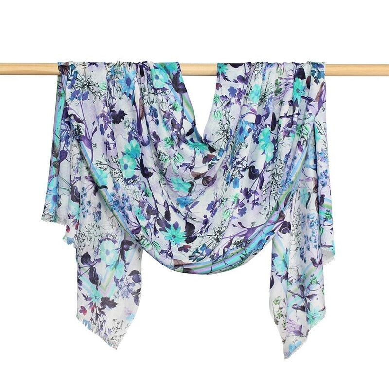 Flower Rainbow Pure Modal Scarf - last few! Flower Rainbow Pure Modal Scarf - last few!