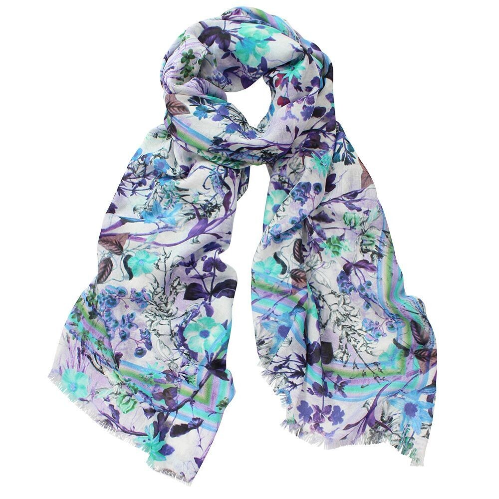 Flower Rainbow Pure Modal Scarf - last few!