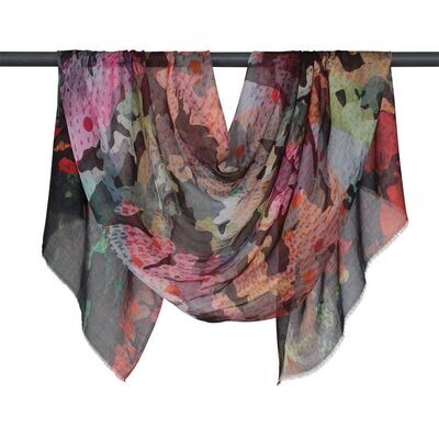 Sasha Botanical Micromodal Scarf with botanical print