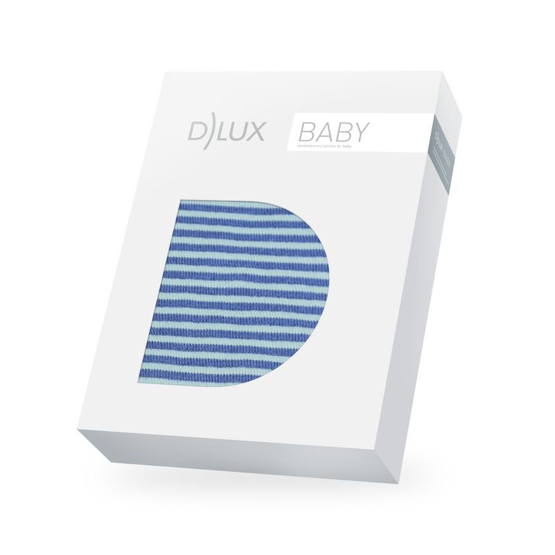CooCoo Reversible Stripe Pure Cotton Stroller Blanket DLUX Baby CooCoo Reversible Stripe Stroller Blanket with classic stripe design and free gift wrapping.