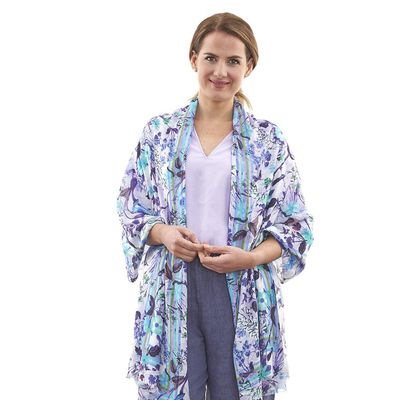 Flower Rainbow Pure Modal Scarf Flower Rainbow Pure Modal Scarf