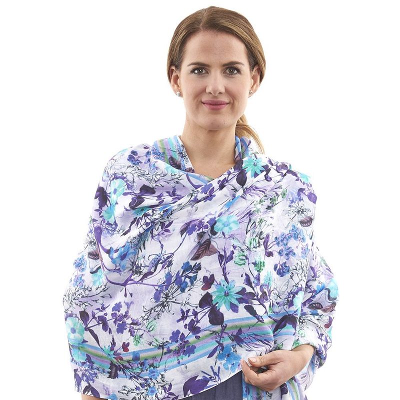 Flower Rainbow Pure Modal Scarf - last few! Flower Rainbow Pure Modal Scarf - last few!