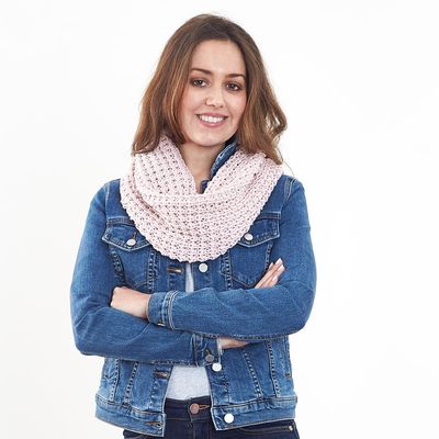 Blake Rib Knitted Pure Cotton Loop Scarf - last few! Blake Rib Knitted Pure Cotton Loop Scarf - last few!