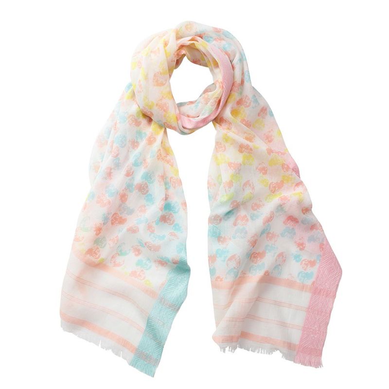 Hearts Hand Woven Pure Cotton Scarf Hearts Hand Woven Pure Cotton Scarf