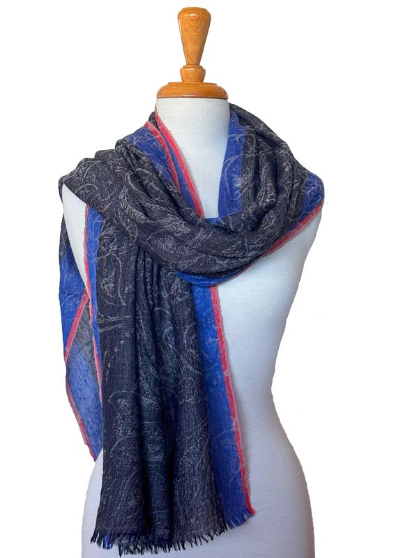 Como Jacquard Australian Merino Woolmark Scarf Como Jacquard Australian Merino Woolmark Scarf