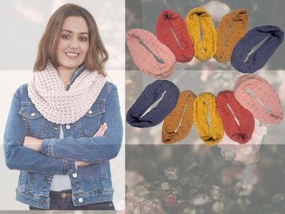 Carter Cable Loop Premium Cotton Scarf - Last few Carter Cable Loop Premium Cotton Scarf - Last few