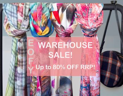 EOFY Warehouse Sale - Amazing Discounts on Scarves and Baby Products