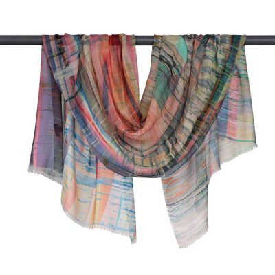 Pascal Painterly Pure Micromodal Scarf - Soft and Luxurious!