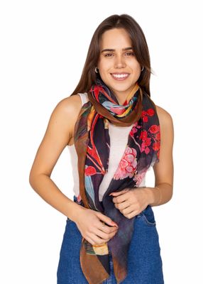 Garden Botanic Pure Micromodal Scarf - Soft and Lightweight!