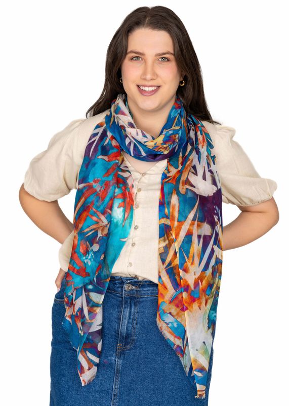 Bamboo Leaf Pure Micromodal Scarf Bamboo Leaf Pure Micromodal Scarf