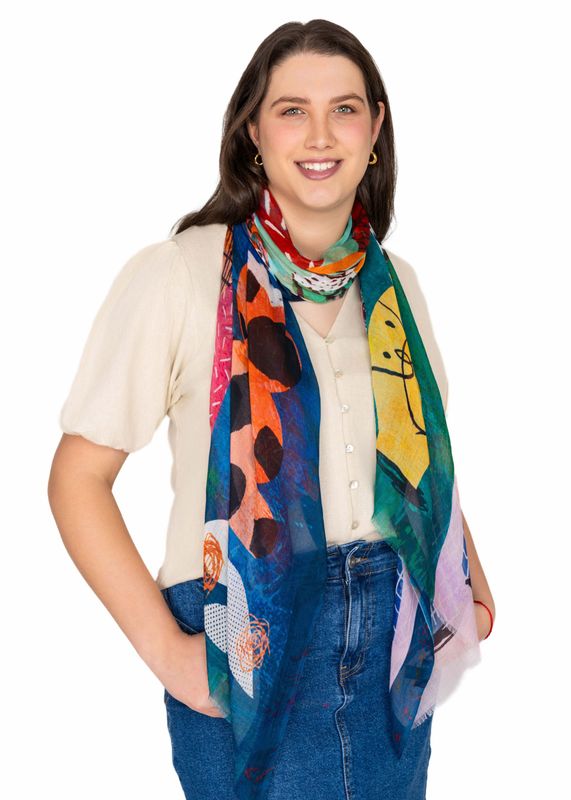 Rollo Retro Pure Micromodal Scarf Rollo Retro Pure Micromodal Scarf