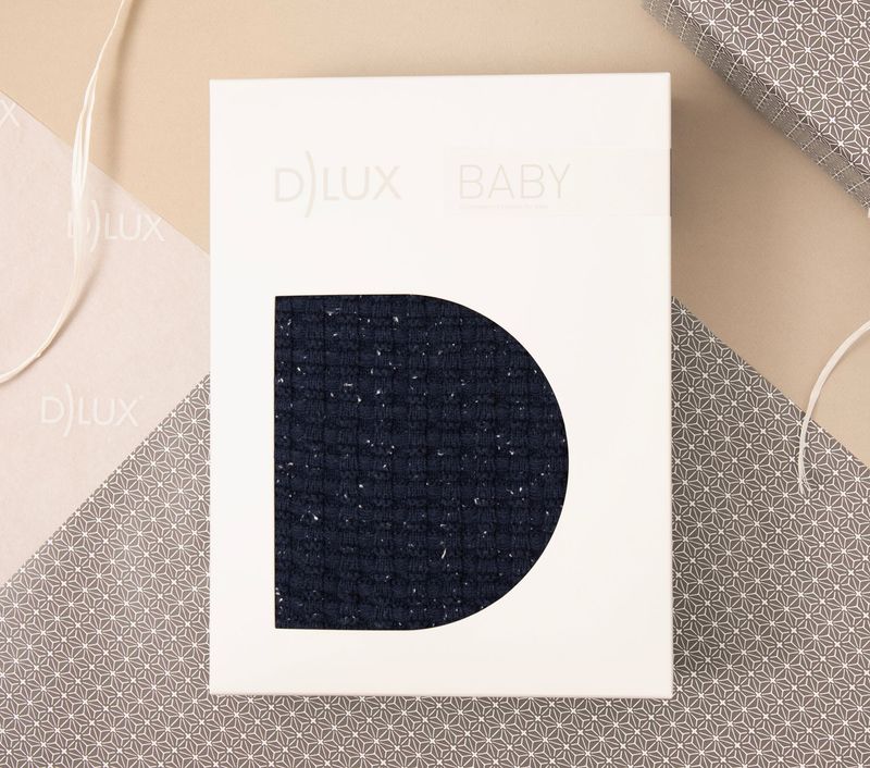 Tonka Classic French Navy Baby Stroller Blanket