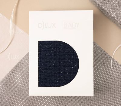 Tonka Classic French Navy Baby Stroller Blanket