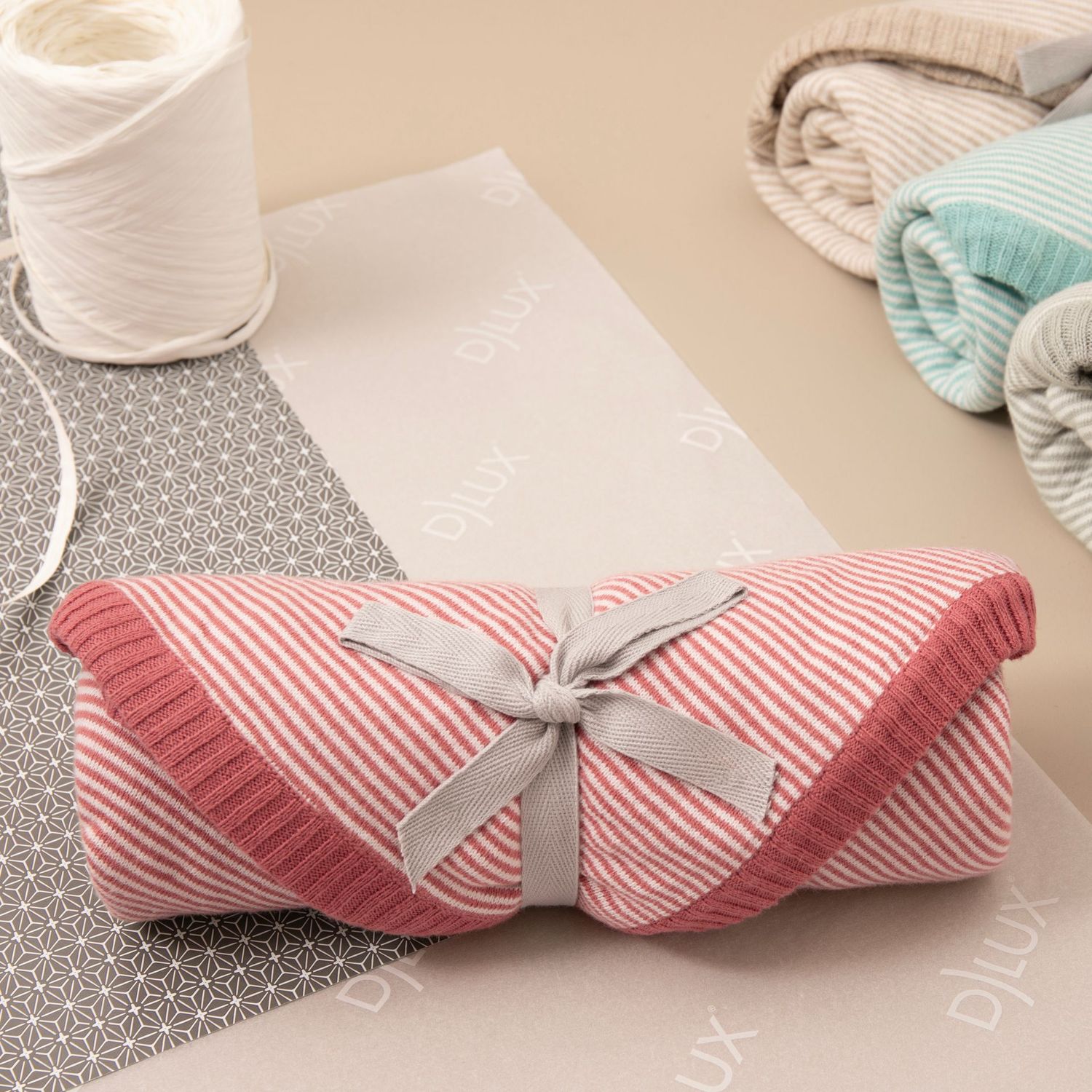 Linus Knitted Newborn Wrap - Lightweight Pure Cotton