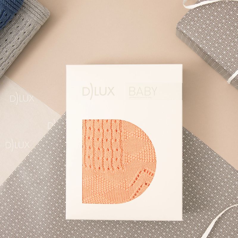 Jessie Multi-Pattern Knitted Baby Stroller Blanket