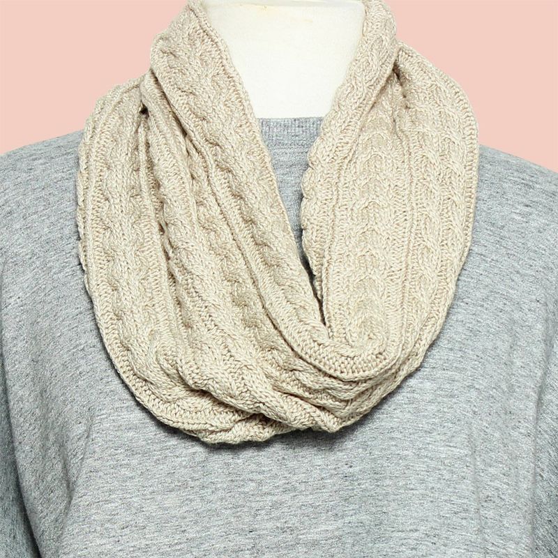 Luca Cable Loop Premium Cotton Scarf - last ones! Luca Cable Loop Premium Cotton Scarf - last ones!
