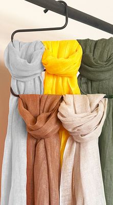 Classic Pure Linen Scarf for Men