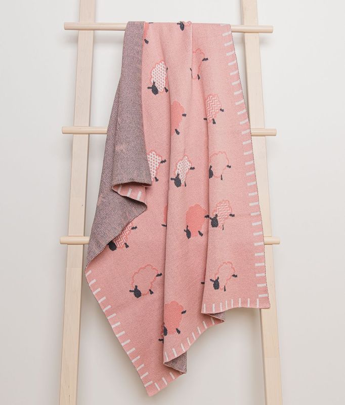 Baah! OEKO-TEX Cotton Baby Multi-Purpose Knit Blanket