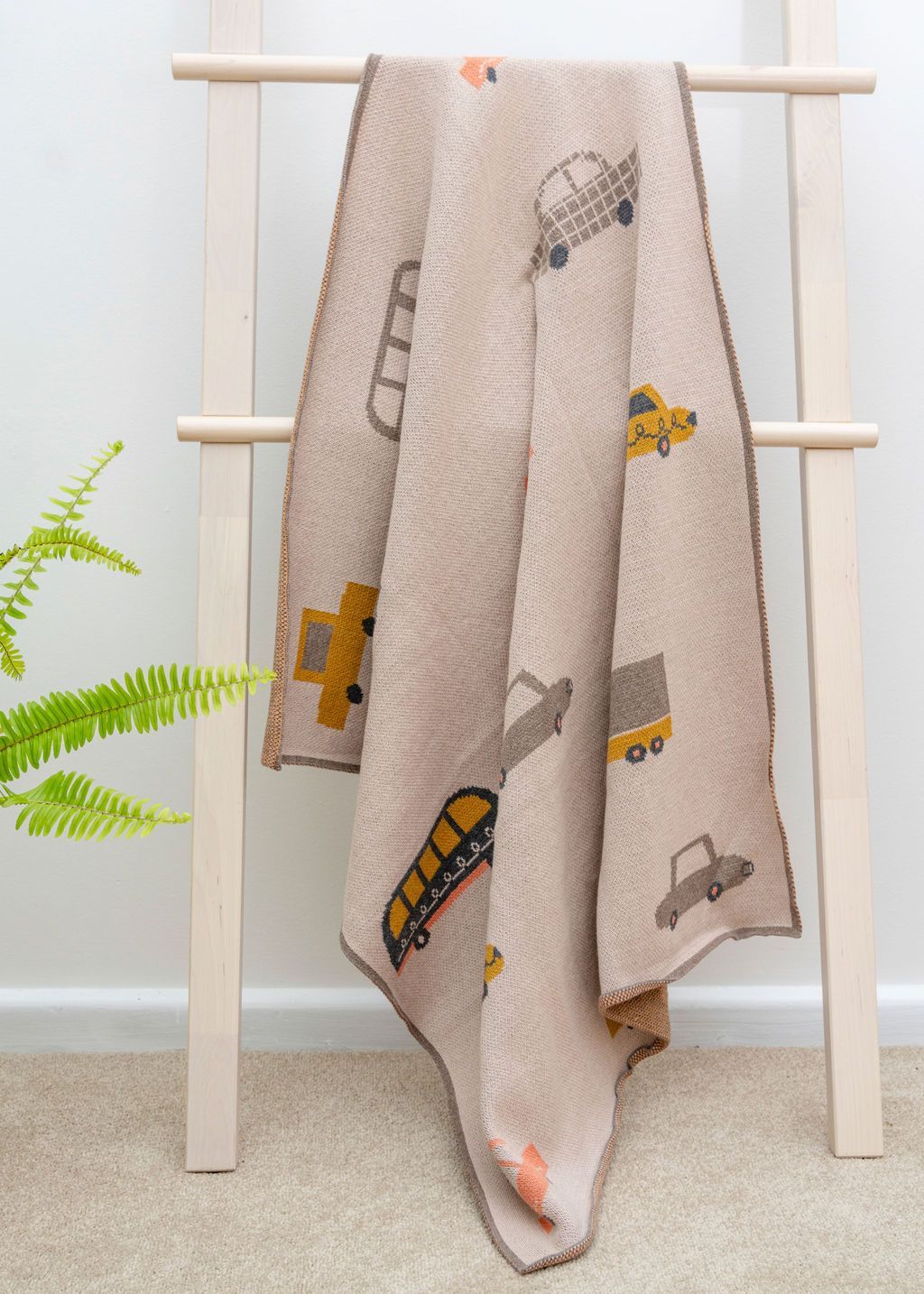 Roadie OEKO-TEX Cotton Baby Multi-Purpose Knit Blanket