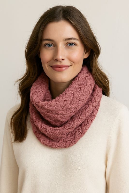 Carter Cable Loop Premium Cotton Scarf - Last few! Carter Cable Loop Premium Cotton Scarf - Last few!
