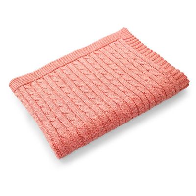 Sammi Cable Baby Blanket - Soft, OEKO-TEX Cotton on sale Sammi Cable Baby Blanket - Soft, OEKO-TEX Cotton on sale