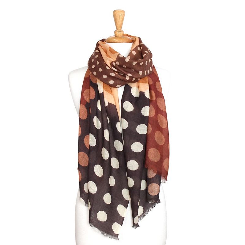 Futura Chequered Spot Merino Wool Silk Scarf - Last one! Futura Chequered Spot Merino Wool Silk Scarf - Last one!