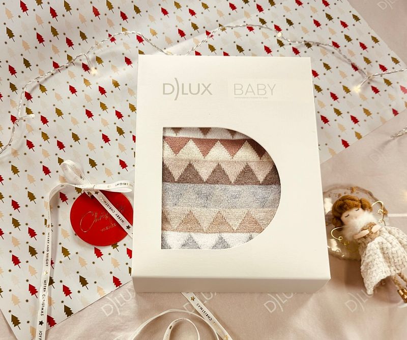 Archie Baby Stroller Blanket - Premium and Reversible Design