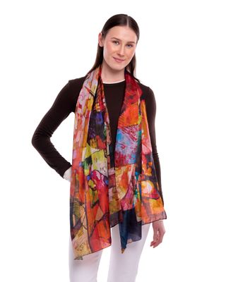 Hummingbird Pure Silk Scarf - Soft and Luxurious! Hummingbird Pure Silk Scarf - Soft and Luxurious!