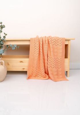 Jessie Multi-Pattern Knitted Baby Stroller Blanket