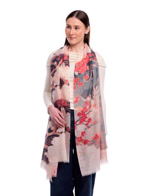 Rosalie Merino/Silk  Wrap