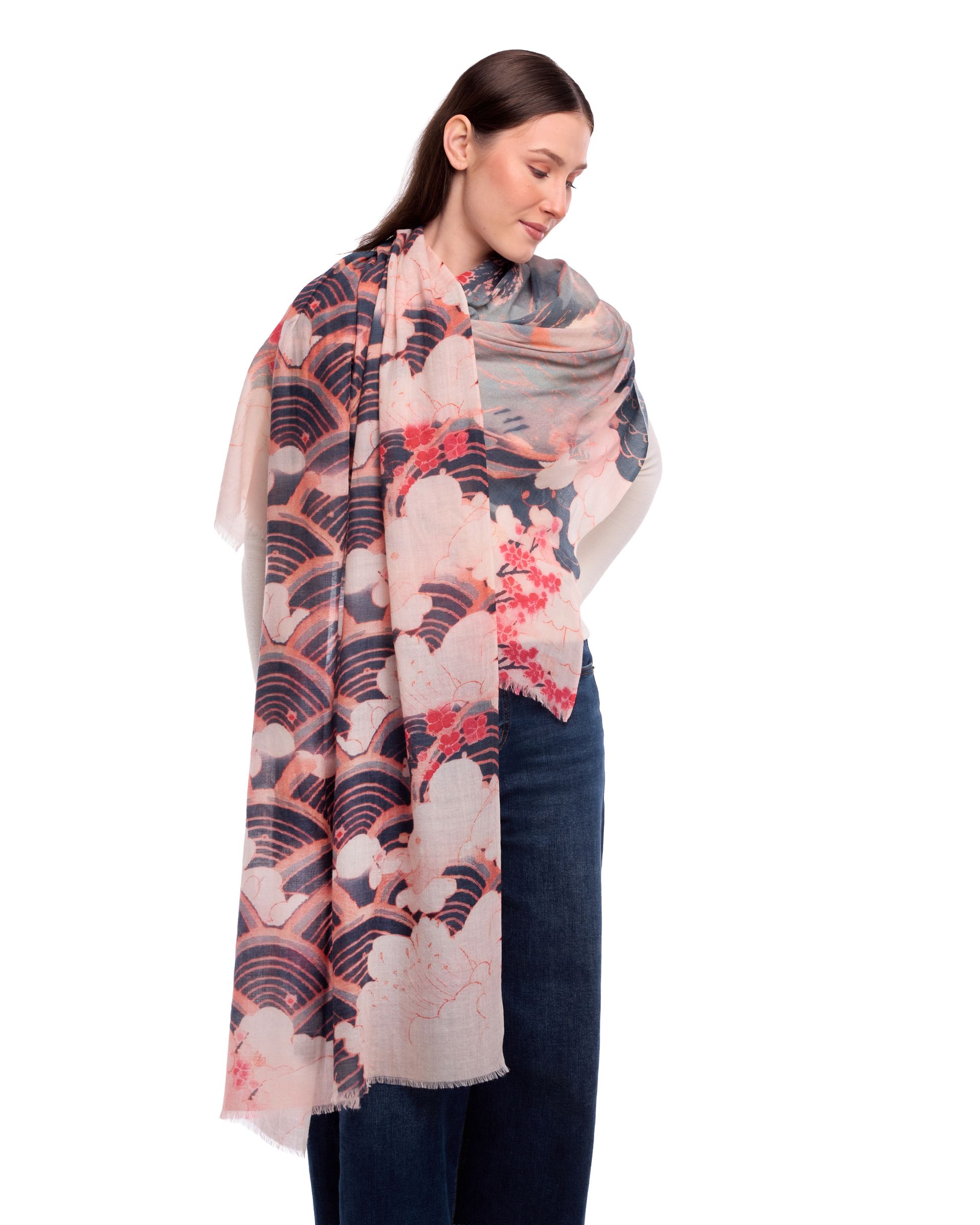 Rosalie Merino/Silk  Wrap