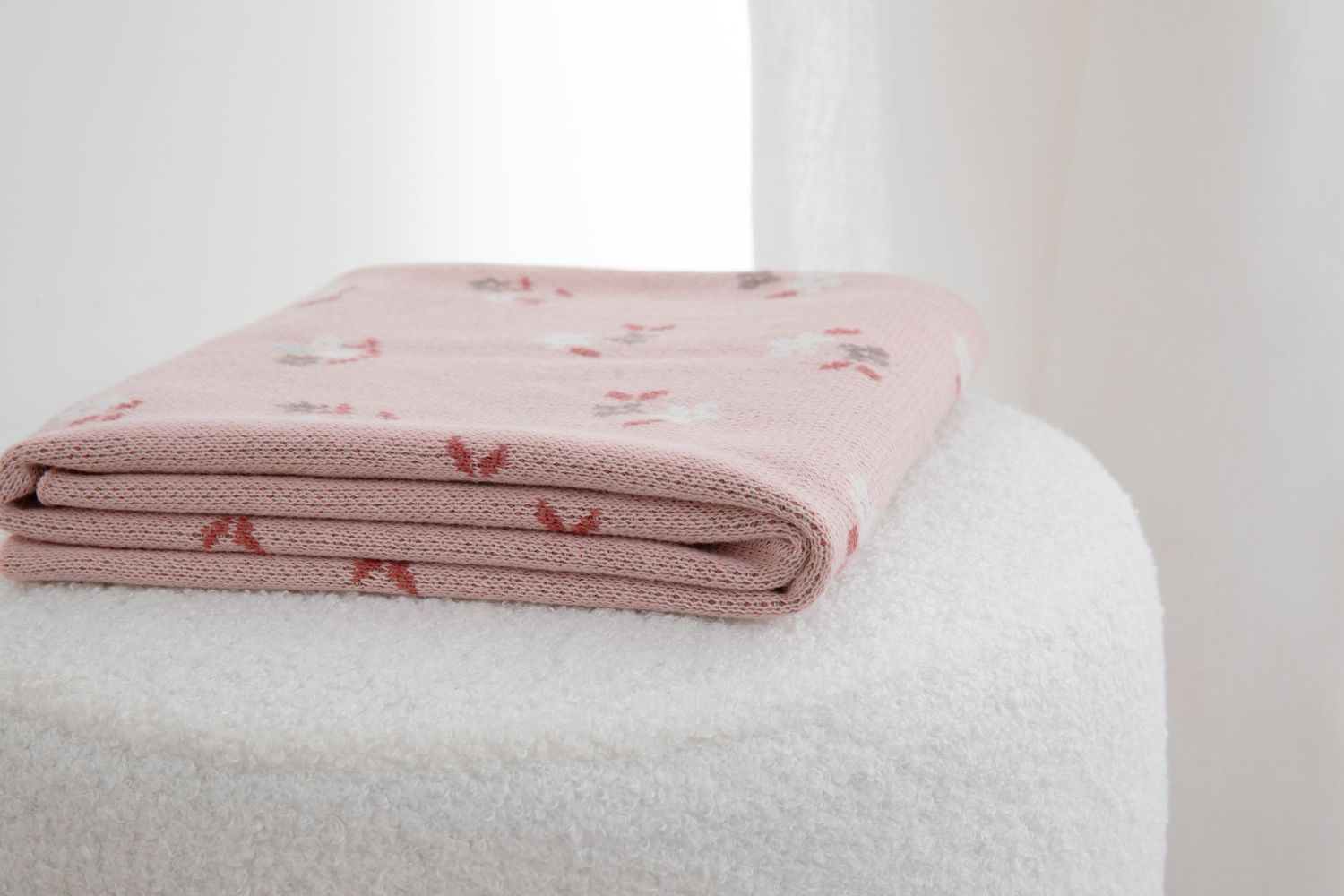 Floret Pure Cotton Multi-Purpose Knit Baby Blanket