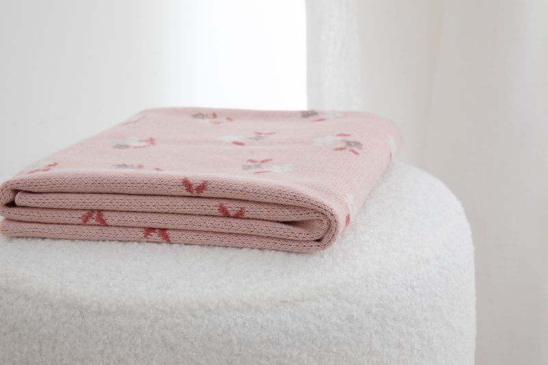 Floret Pure Cotton Multi-Purpose Knit Baby Blanket