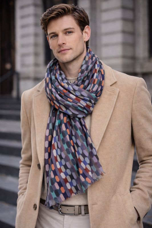 Hive Merino/Silk Wrap Hive Merino/Silk Wrap