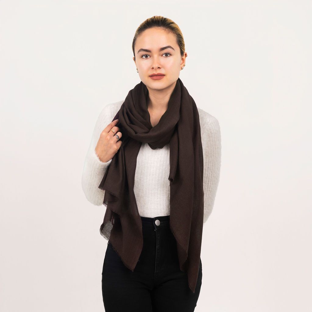 Simone Wool Silk Luxurious Scarf - wide range of colours