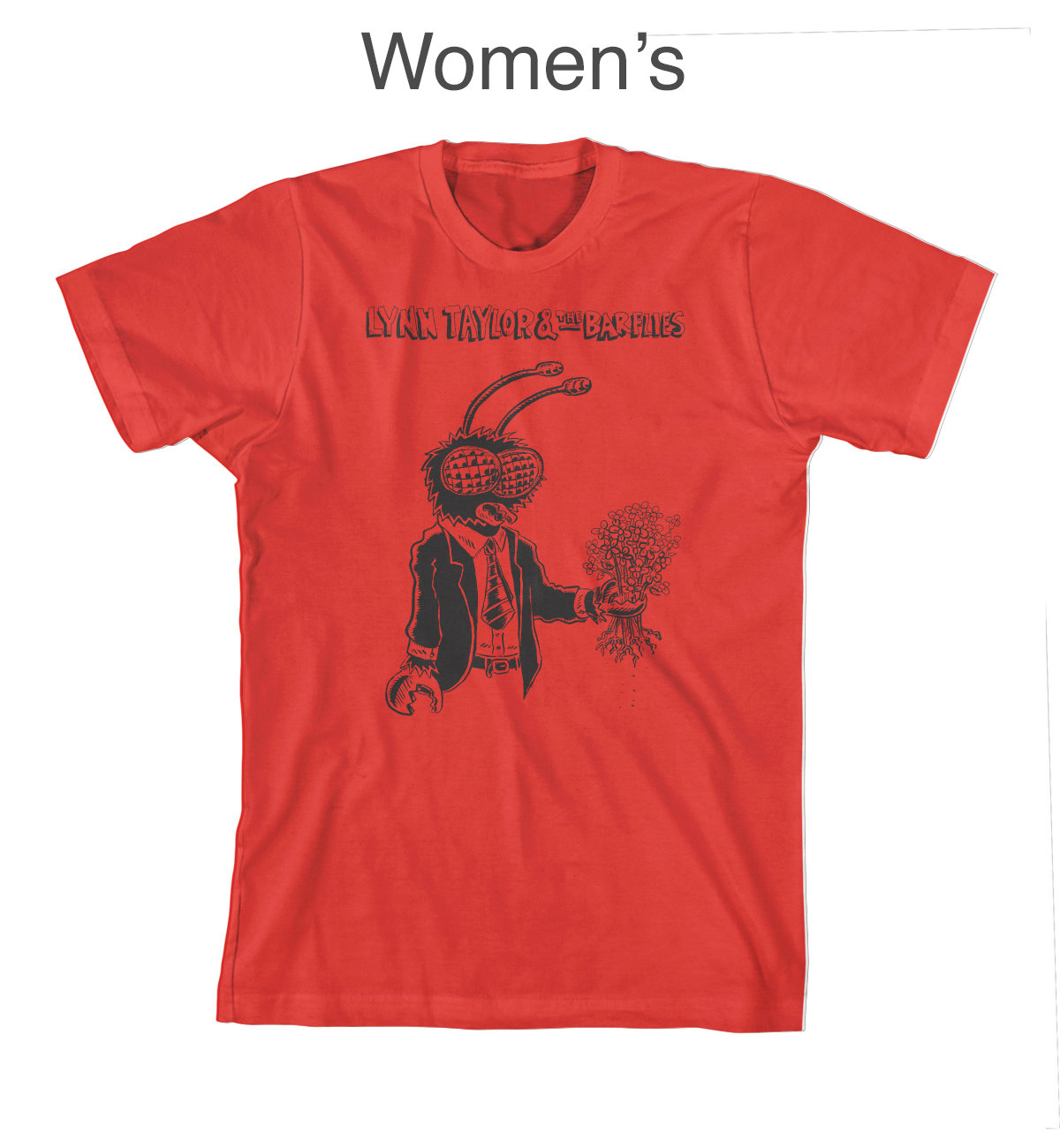 Women's Lynn Taylor & The Barflies T-shirt (Red)