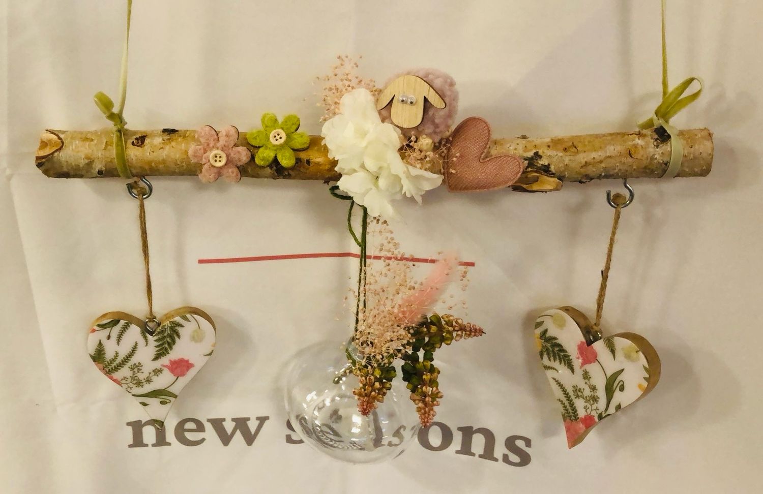 Birkenast Fensterhänger