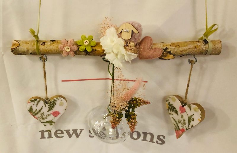 Birkenast Fensterhänger