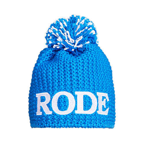 BERRETTO BLU RODE SCRITTA