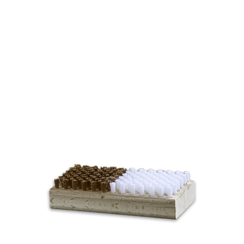 SPAZZOLA COMBI BRONZO/NYLON