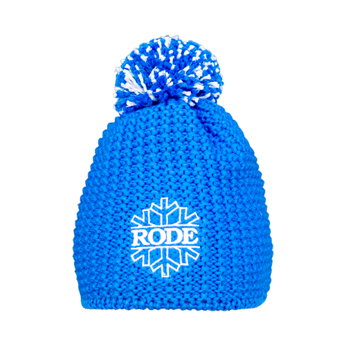 BERRETTO BLU RODE LOGO