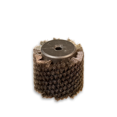 ROTO BRUSH 7 CM ACCIAIO
